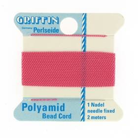 10 dark pink grifffin polyamide cord 0.90mm