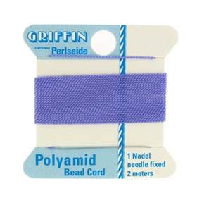 2 lilac grifffin polyamide cord 0.45mm