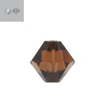 4mm smoked topaz 5328 swarovski bead