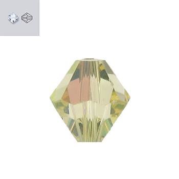 4mm jonquil aurore boreale 5328 swarovski bead