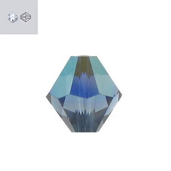 5mm montana aurore boreale 5328 swarovski bead