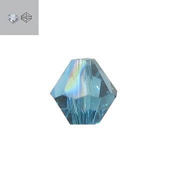 4mm indicolite aurore boreale 5328 swarovski bead