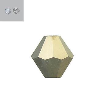 4mm crystal dorado 2x 5328 swarovski bead