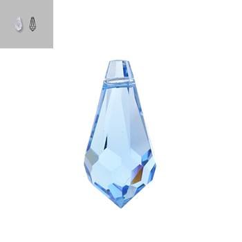 11x5mm aquamarine 6000 swarovski pendant