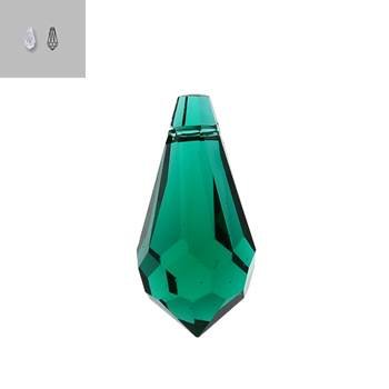 11x5mm emerald 6000 swarovski pendant