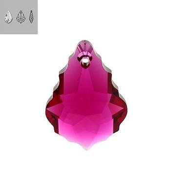 16x11mm ruby 6090 swarovski pendant