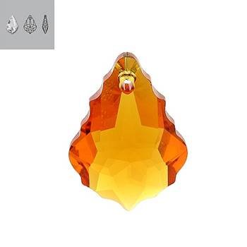 16x11mm topaz 6090 swarovski pendant