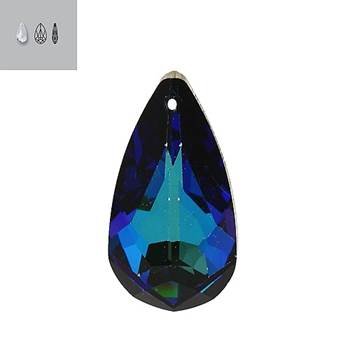 24x12mm crystal bermuda blue 6100 swarovski pendant