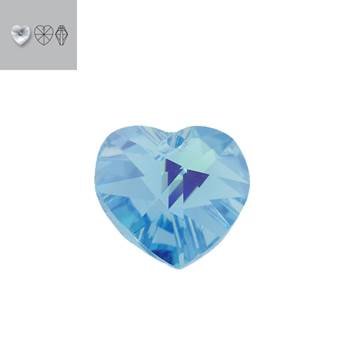 10.3x10mm aquamarine aurore boreale 6228 swarovski pendant