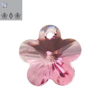 14mm light rose 6744 swarovski pendant
