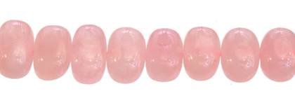 10x15mm nugget rose quartz bead
