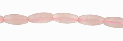 Rose Quartz Bead Rice Shape Gemstone