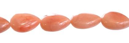 Pink Aventurine Drill Through Pear Shape Gemstone