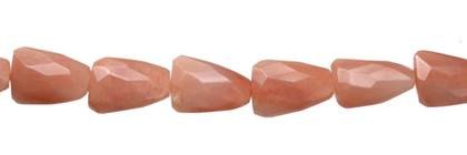 Pink Aventurine Wave Ladder Shape Faceted Gemstone