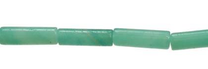 4x13mm round tube amazonite bead