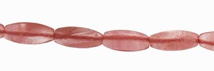 Cherry Quartz Bead Rice Shape