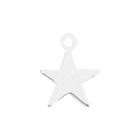 ss 8mm star charm