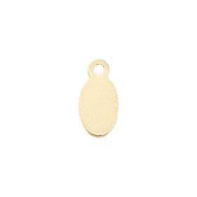 gf 4.5x7mm oval chain tag