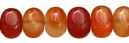 10x15mm nugget red agate natural color bead