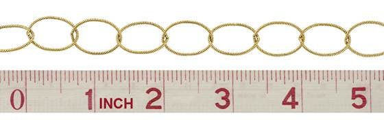 gf 14mm chain width hammer oval cable chain