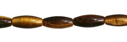 Tiger Eye Bead Rice Shape Gemstone