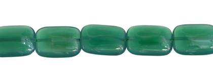 Green Agate Rectangle Shape Gemstones