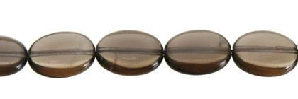 10x14mm oval  smoky quartz