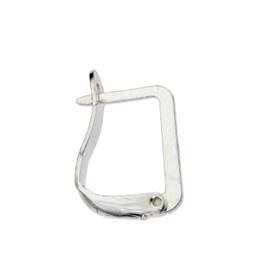 ss  u-shape leverback earring without ring