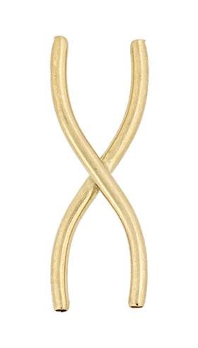 14ky 18x6mm hugs and kisses x-tube spacer