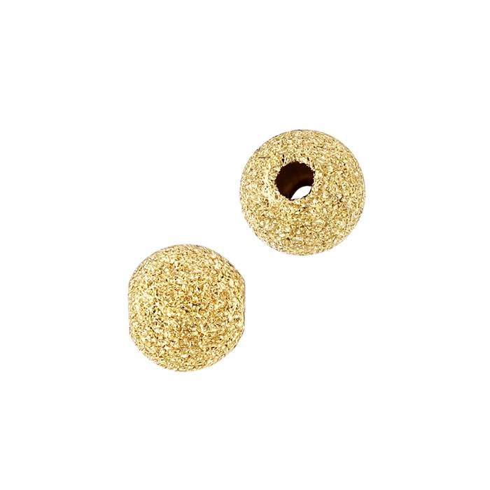 gf 6mm round laser bead