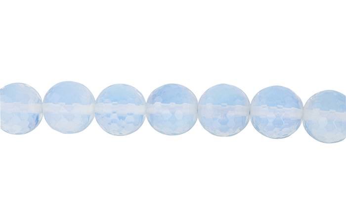 Opalite Bead Ball Faceted Shape