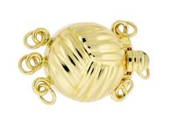 MULTI-STRAND FANCY ROUND CLASP 2702-14K