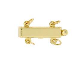 14K 16MM MULTI-STRAND BAR CLASPS 2721-14K