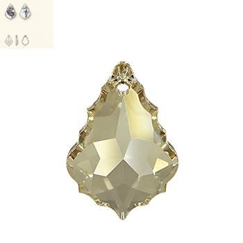 50mm crystal golden shadow 6091 swarovski pendant