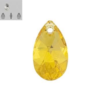 22mm light topaz 6106 swarovski pendant