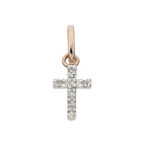 14kr 10mm 4pts/7pcs cross charm style b