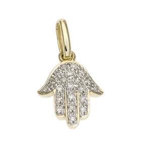 14ky 12mm 8pts/21pcs hamsa charm