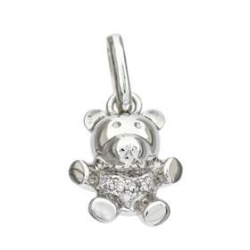 14kw 11mm 2pts/5pcs bear charm