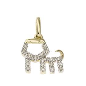 14ky 12mm 7pts/18pcs lion charm