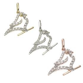 14K Diamond Bird Charms (A)