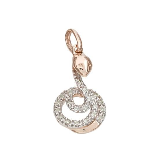 14kr 16mm 10pts/26pcs snake charm