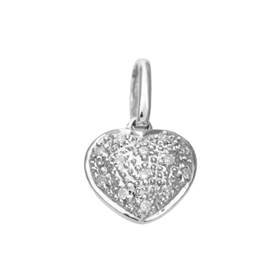 14kw 9mm 5pts/13pcs heart charm style c