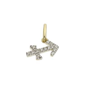 14ky 11mm 6pts/14pcs sagittarius charm