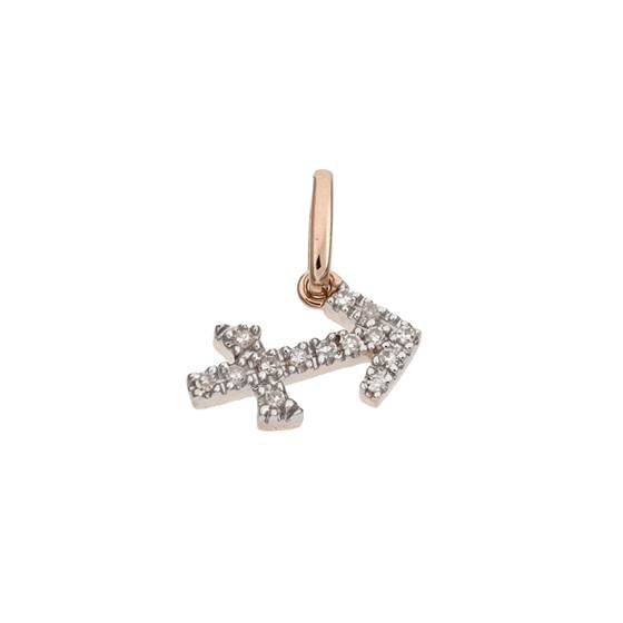 14kr 11mm 6pts/14pcs sagittarius charm