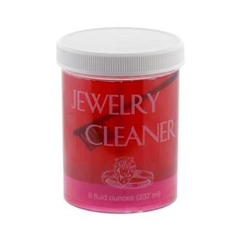 red 8 ounces bottle jewelry cleaner