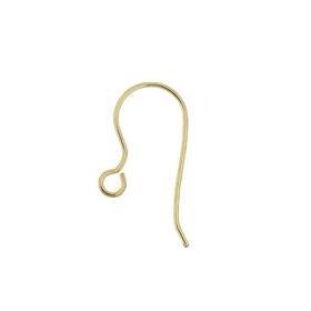 gold filled earwire earring
