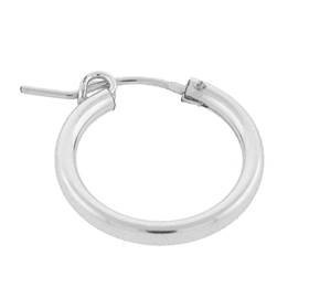 ss 34x2mm hoop flex earring