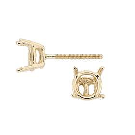 14ky 4.5mm 40pts earring