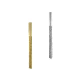 14K Earring Threaded 0.86mm Short Post Type-A