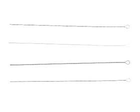 #6 BEADING NEEDLE TWISTED STEEL WIRE 50PCS/PACK